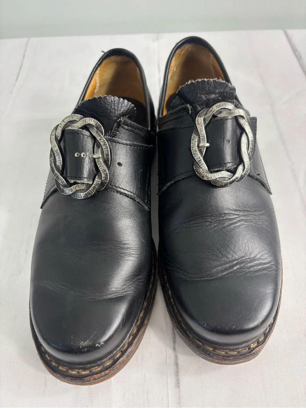 Vintage German Haberstroh Traditional Bavarian Trachten Shoes Men’s Sz 8.5